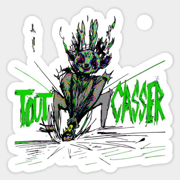 Gringus2000 Tout Casser Limited Drop Exclusive Sticker by Art4Music
