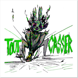 Gringus2000 Tout Casser Limited Drop Exclusive Posters and Art