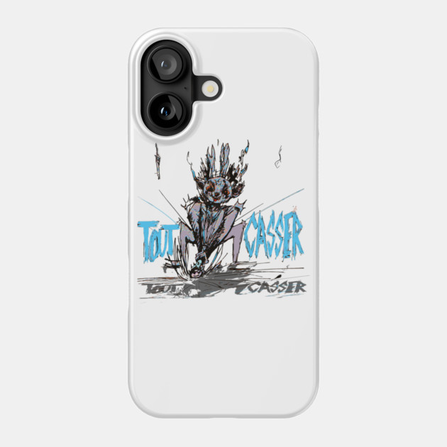 Gringus2000 Tout Casser Animated Illustration Phone Case by Art4Music
