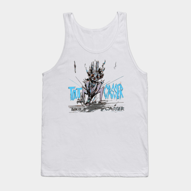 Gringus2000 Tout Casser Animated Illustration Tank Top by Art4Music