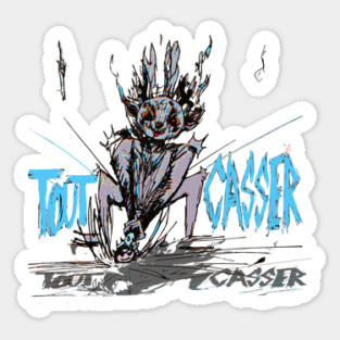 Gringus2000 Tout Casser Animated Illustration Sticker