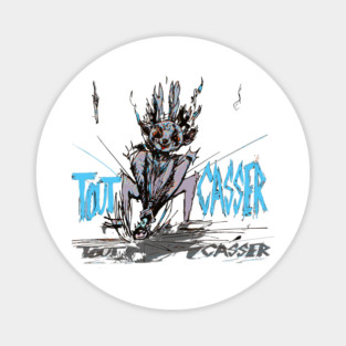 Gringus2000 Tout Casser Animated Illustration Magnet