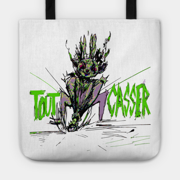 Gringus2000 Tout Casser Belgium Artist Exclusive Drop Tote by Art4Music