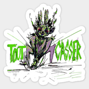 Gringus2000 Tout Casser Belgium Artist Exclusive Drop Sticker