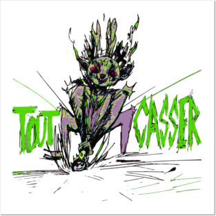 Gringus2000 Tout Casser Belgium Artist Exclusive Drop Posters and Art