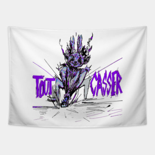 Gringus2000 Tout Casser Belgian Artist Music Fan Tapestry