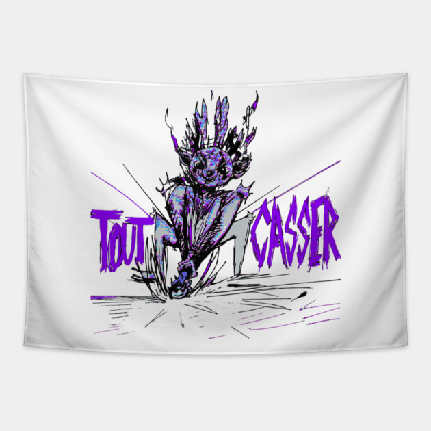 Gringus2000 Tout Casser Belgian Artist Music Fan Tapestry by Art4Music