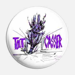 Gringus2000 Tout Casser Belgian Artist Music Fan Pin