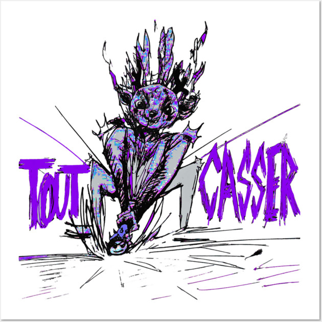 Gringus2000 Tout Casser Belgian Artist Music Fan Wall Art by Art4Music