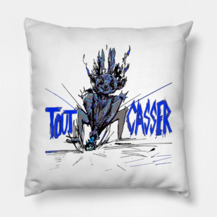 Gringus2000 Tout Casser Inspired Design for Fans Pillow