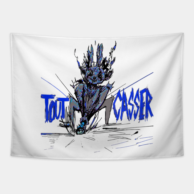 Gringus2000 Tout Casser Inspired Design for Fans Tapestry by Art4Music