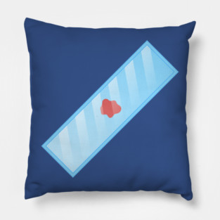 Blood Sample on Microscope Slide Pillow