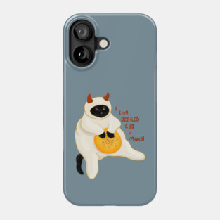 I lub Debiled Egg cat Phone Case