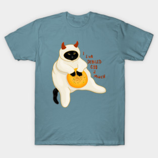 I lub Debiled Egg cat T-Shirt