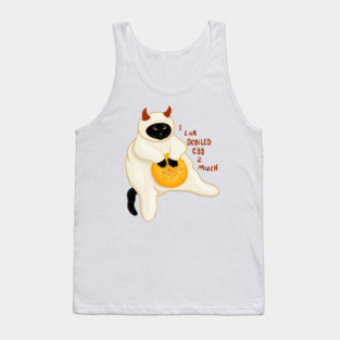 I lub Debiled Egg cat Tank Top