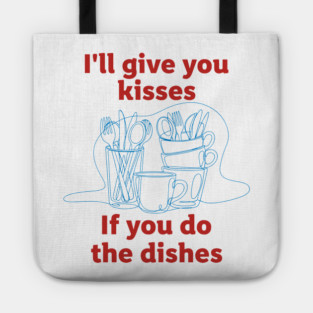 Funny Dish Duty Tote
