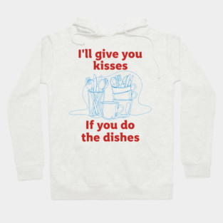 Funny Dish Duty Hoodie