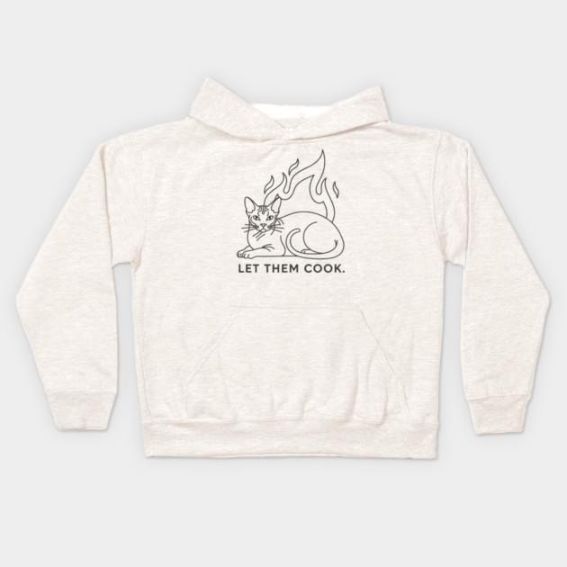 Let Them Cook Kids Hoodie by enrynz