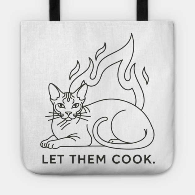 Let Them Cook Tote by enrynz
