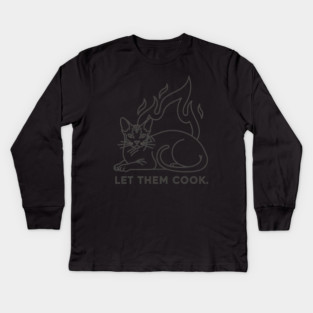 Let Them Cook Kids Long Sleeve T-Shirt