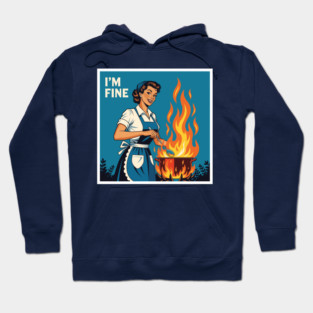 Sarcastic Housewife Burning Dinner Hoodie