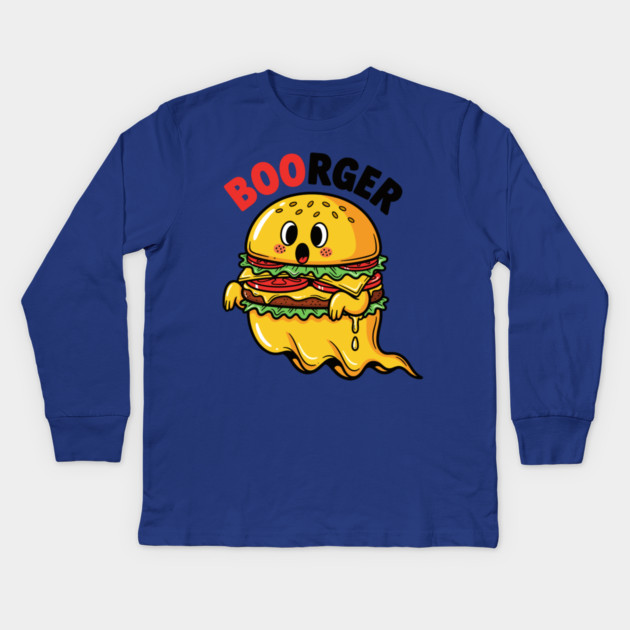 Boorger Kids Long Sleeve T-Shirt by enrynz