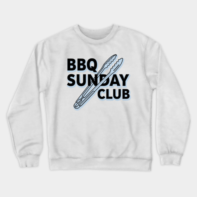 Sizzling BBQ Sunday Club Crewneck Sweatshirt by enrynz