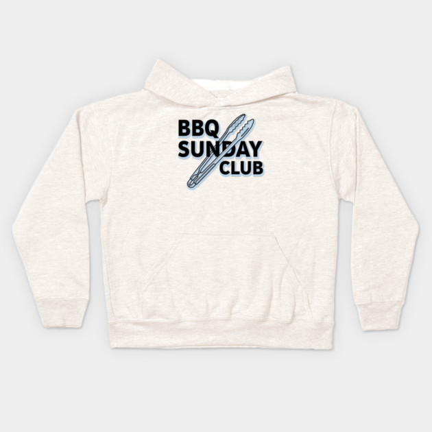 Sizzling BBQ Sunday Club Kids Hoodie by enrynz