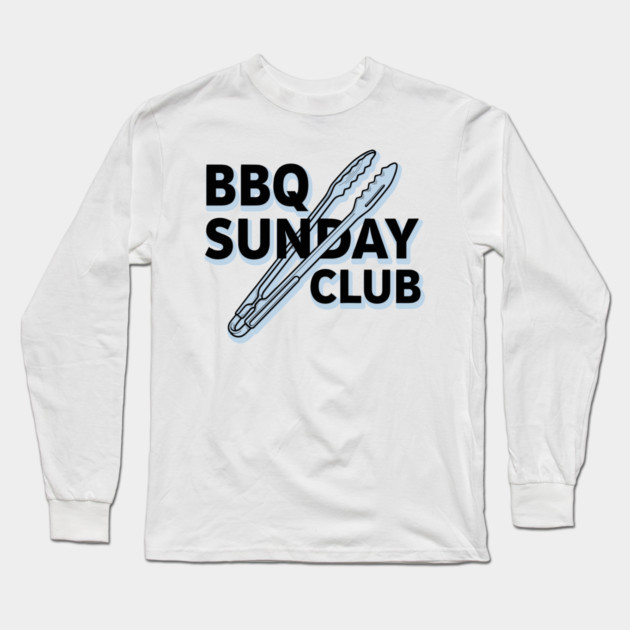 Sizzling BBQ Sunday Club Long Sleeve T-Shirt by enrynz