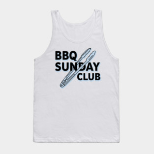Sizzling BBQ Sunday Club Tank Top