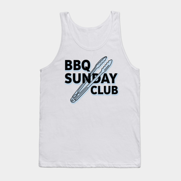 Sizzling BBQ Sunday Club Tank Top by enrynz