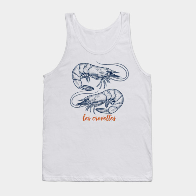 Les Crevettes Tank Top by enrynz