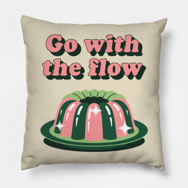Go With The Flow Pillow by enrynz
