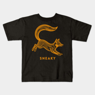 Sneaky Fox Kids T-Shirt