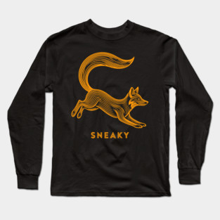 Sneaky Fox Long Sleeve T-Shirt