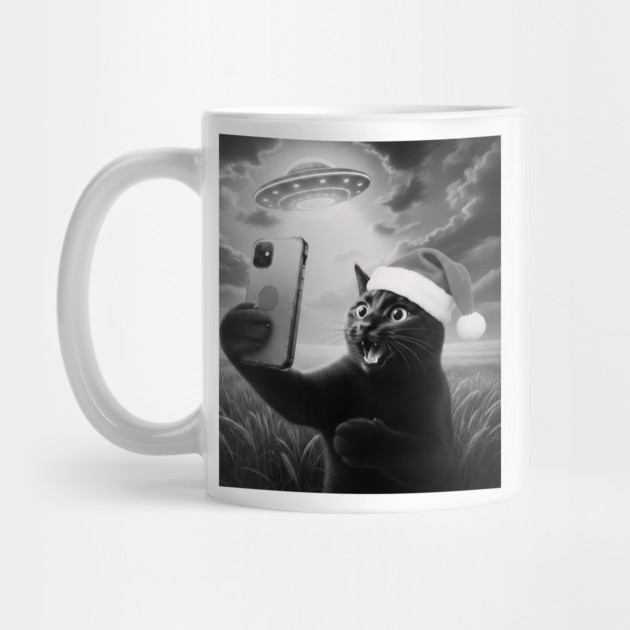 Christmas Cat UFO by CreativeSage