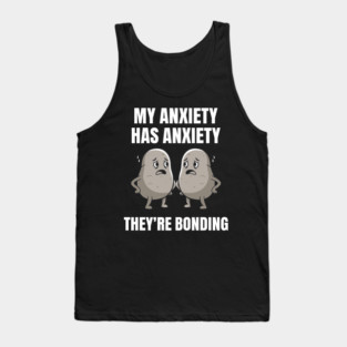 Anxious Anxiety Meme Tank Top