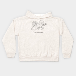Time Heals Everything Kids Hoodie