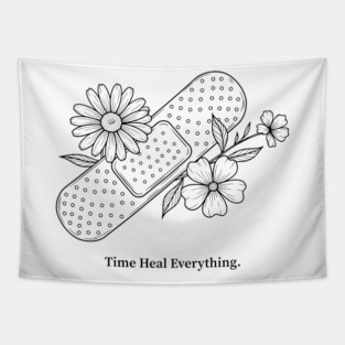 Time Heals Everything Tapestry