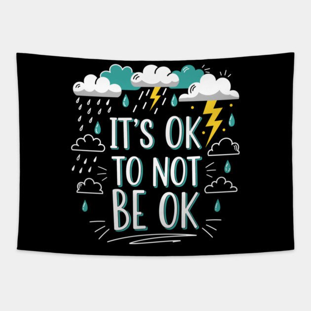 It's Okay To Not Be Okay Tapestry by enrynz