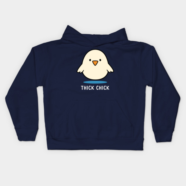 Thick Chick Kids Hoodie by enrynz