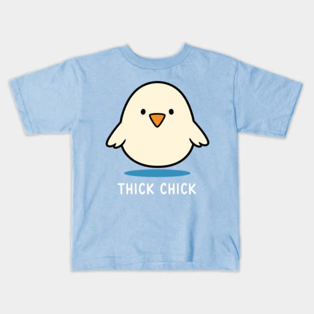 Thick Chick Kids T-Shirt by enrynz