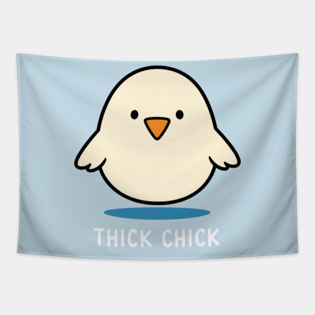 Thick Chick Tapestry by enrynz