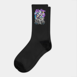 JoJos Anime Manga Fanart Socks