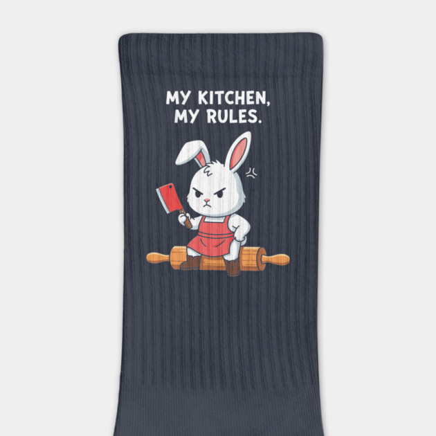 My Kitchen, My Rules Bunny by enrynz