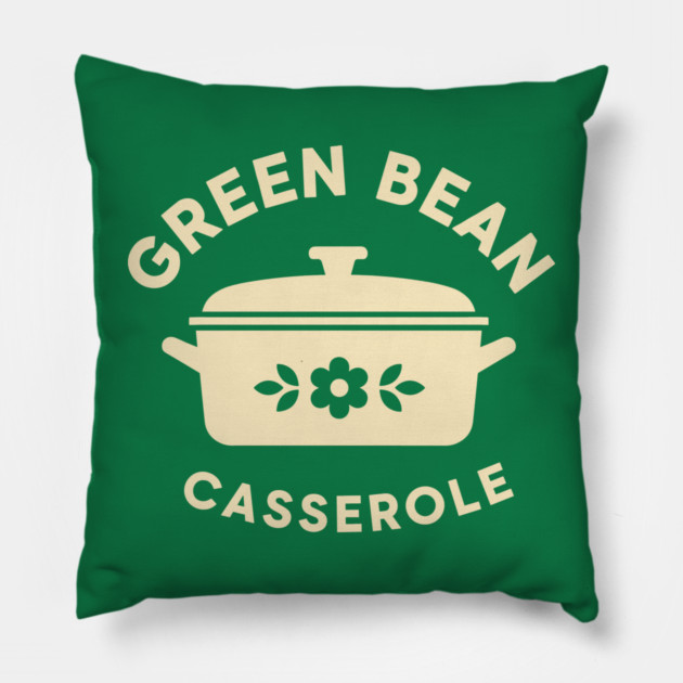 Green Bean Casserole Delight Pillow by enrynz