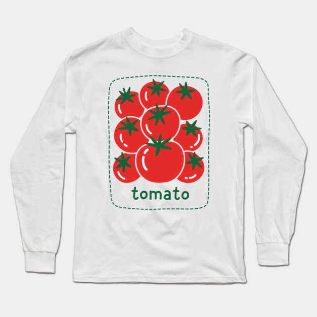 Tomato Long Sleeve T-Shirt by enrynz