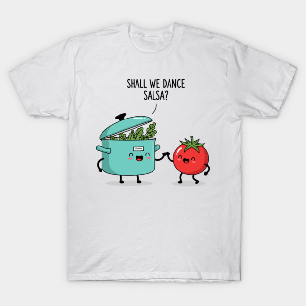Salsa Dance Duo T-Shirt by enrynz
