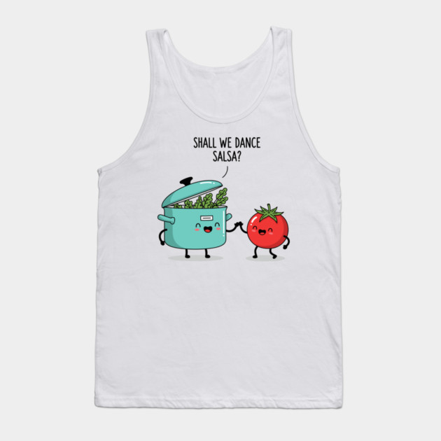 Salsa Dance Duo Tank Top by enrynz
