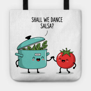 Salsa Dance Duo Tote